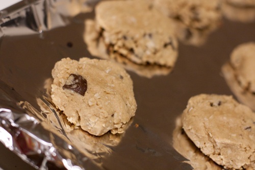 Peanut Butter Oatmeal Chocolate Chunk Cookies 